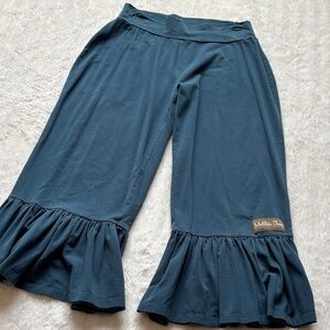 Matilda Jane Women’s Ruffle Bottoms - Teal Blue